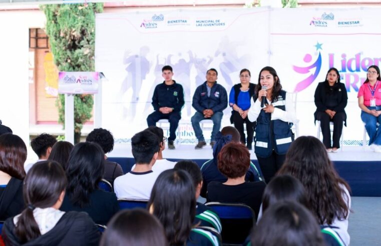 Promueven liderazgo con valores entre estudiantes de San Andrés Cholula