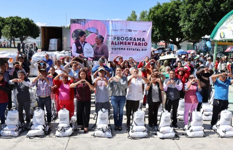 Protege SEDIF a familias en situación vulnerable con nutritivas canastas alimentarias