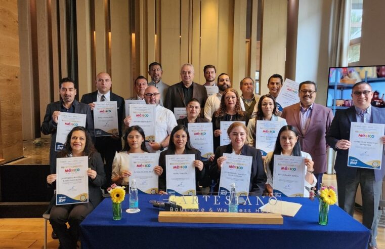 Reciben hoteles y restaurantes distintivo México Anfitrión 2026