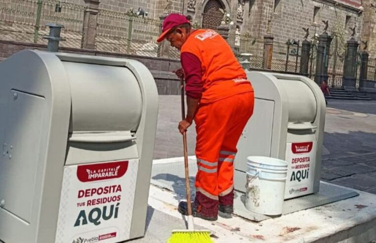 Refuerza Gobierno de Pepe Chedraui labores de limpieza en diversos puntos de la capital posterior al partido de México