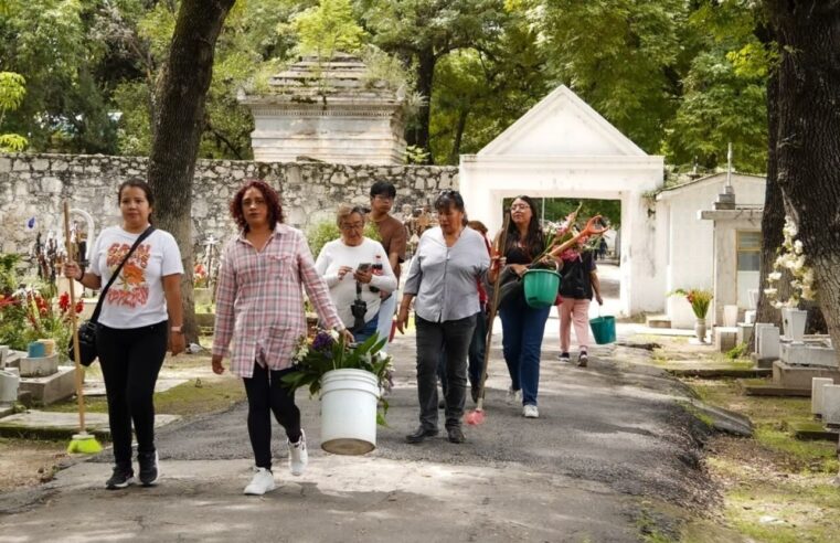 Reporta Gobierno de Pepe Chedraui más de 33 mil asistentes al Panteón Municipal por el Día del Padre