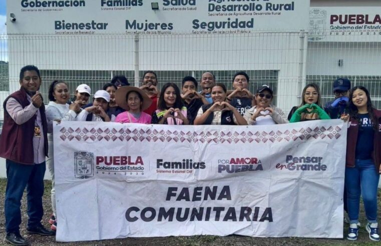 SEDIF fortalece espacios de atención con jornadas de faena comunitaria