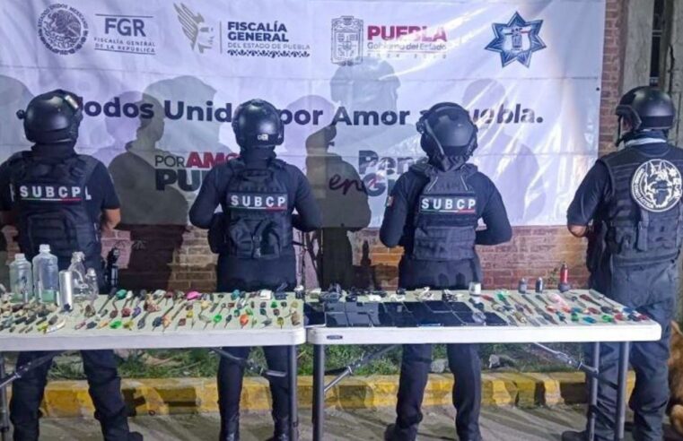 Seguridad Pública realiza revisión al interior del penal de Puebla