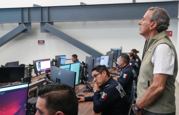 Supervisa Pepe Chedraui avances de Puebla 360 y labores de videovigilancia
