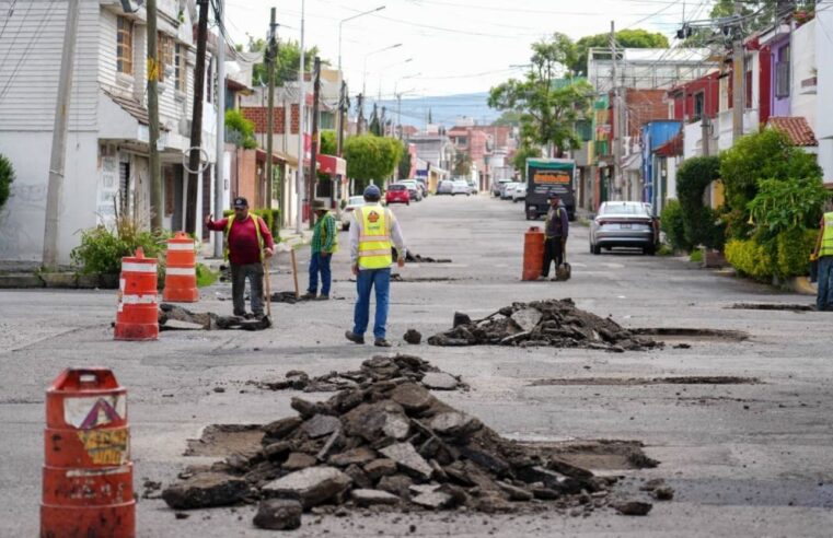 Supervisa Pepe Chedraui trabajos del programa “BacheAndo” Puebla en Villa Posadas