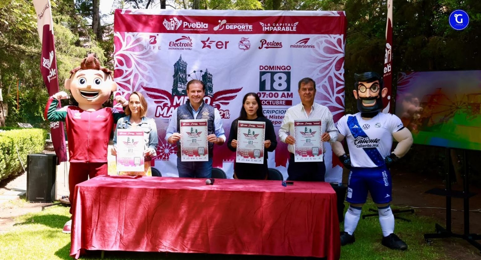 Anuncia gobierno de Pepe Chedraui el Medio Maratón Puebla 21K 2026