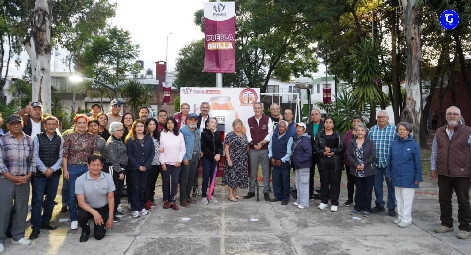 Con Puebla Brilla, Pepe Chedraui moderniza el 100  por ciento del alumbrado en Plazas Amalucan