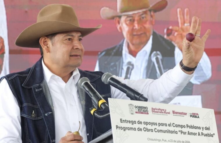 En Puebla pasamos de la pobreza alimentaria a la riqueza comunitaria