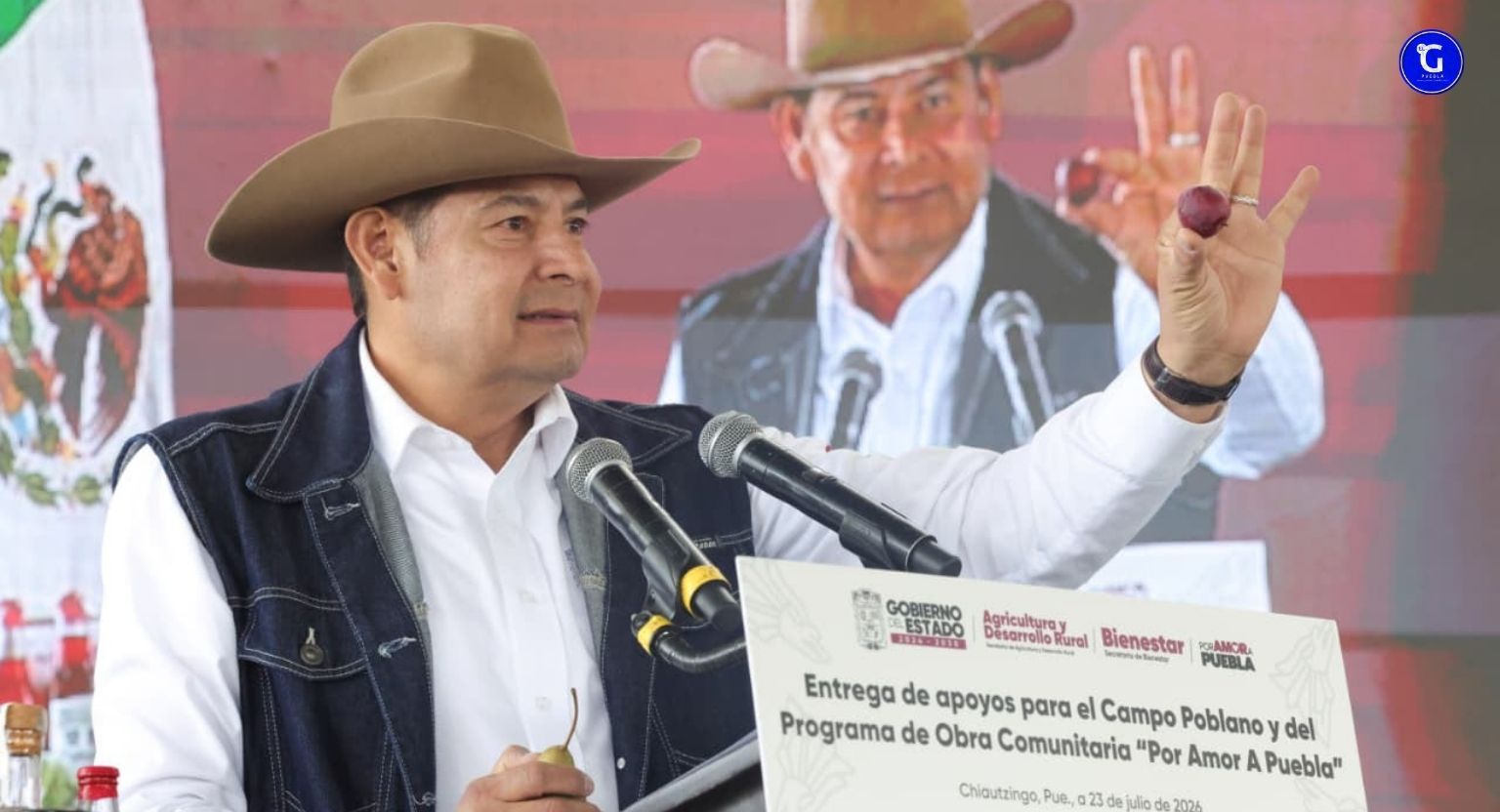 En Puebla pasamos de la pobreza alimentaria a la riqueza comunitaria