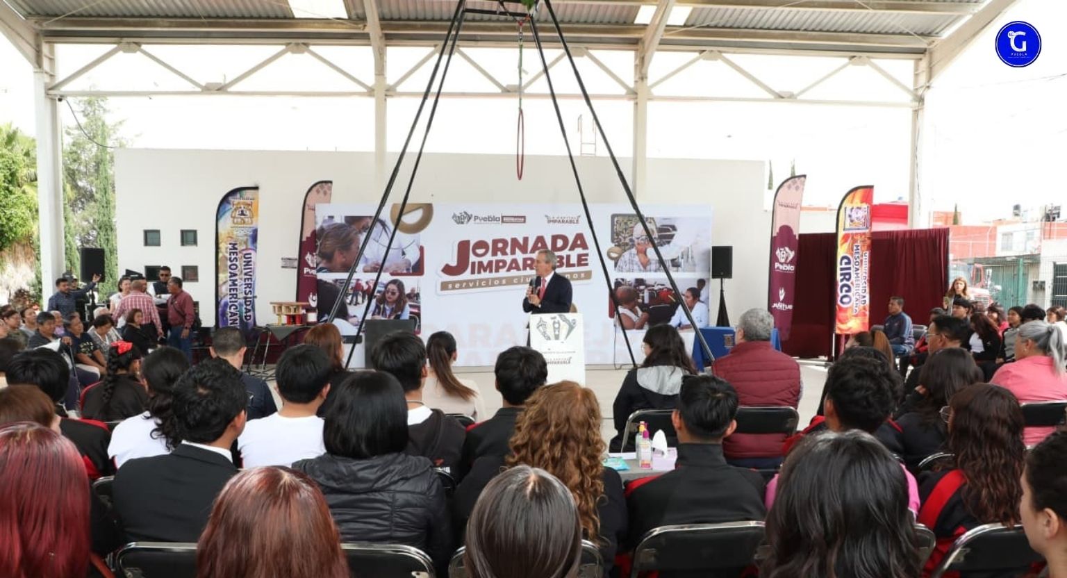 Encabeza Pepe Chedraui Jornada Integral Imparable para acercar servicios y apoyos a las familias poblanas