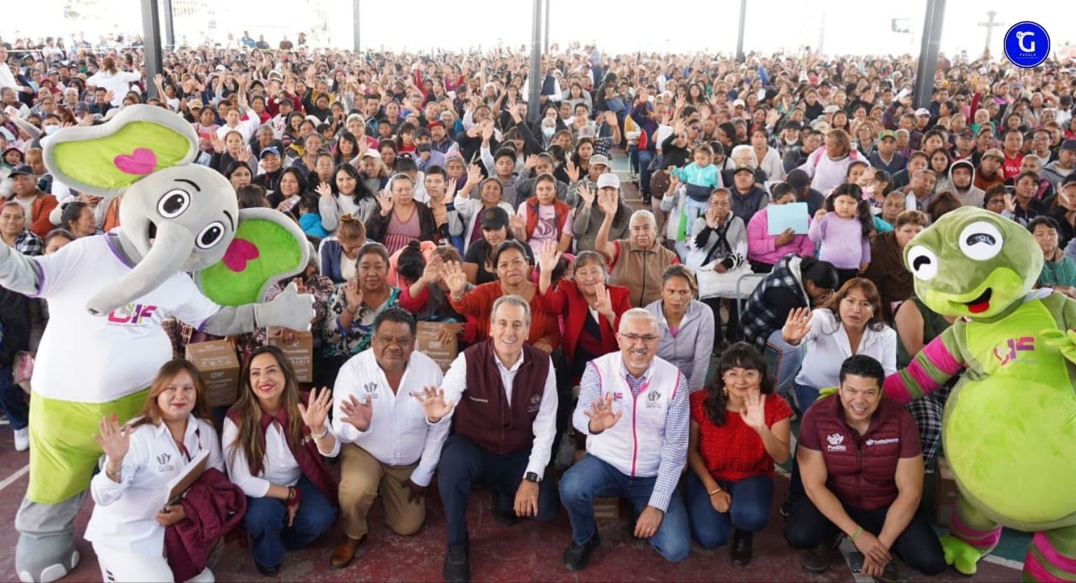 Entrega Pepe Chedraui 12 mil despensas del programa «Alimentación Imparable» en San Sebastián de Aparicio