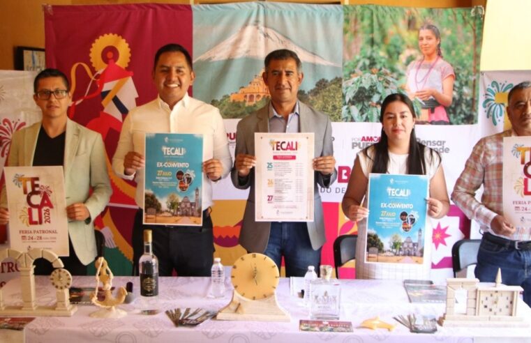 Fomenta Gobierno del Estado de Puebla llegada de turistas en Tecali de Herrera