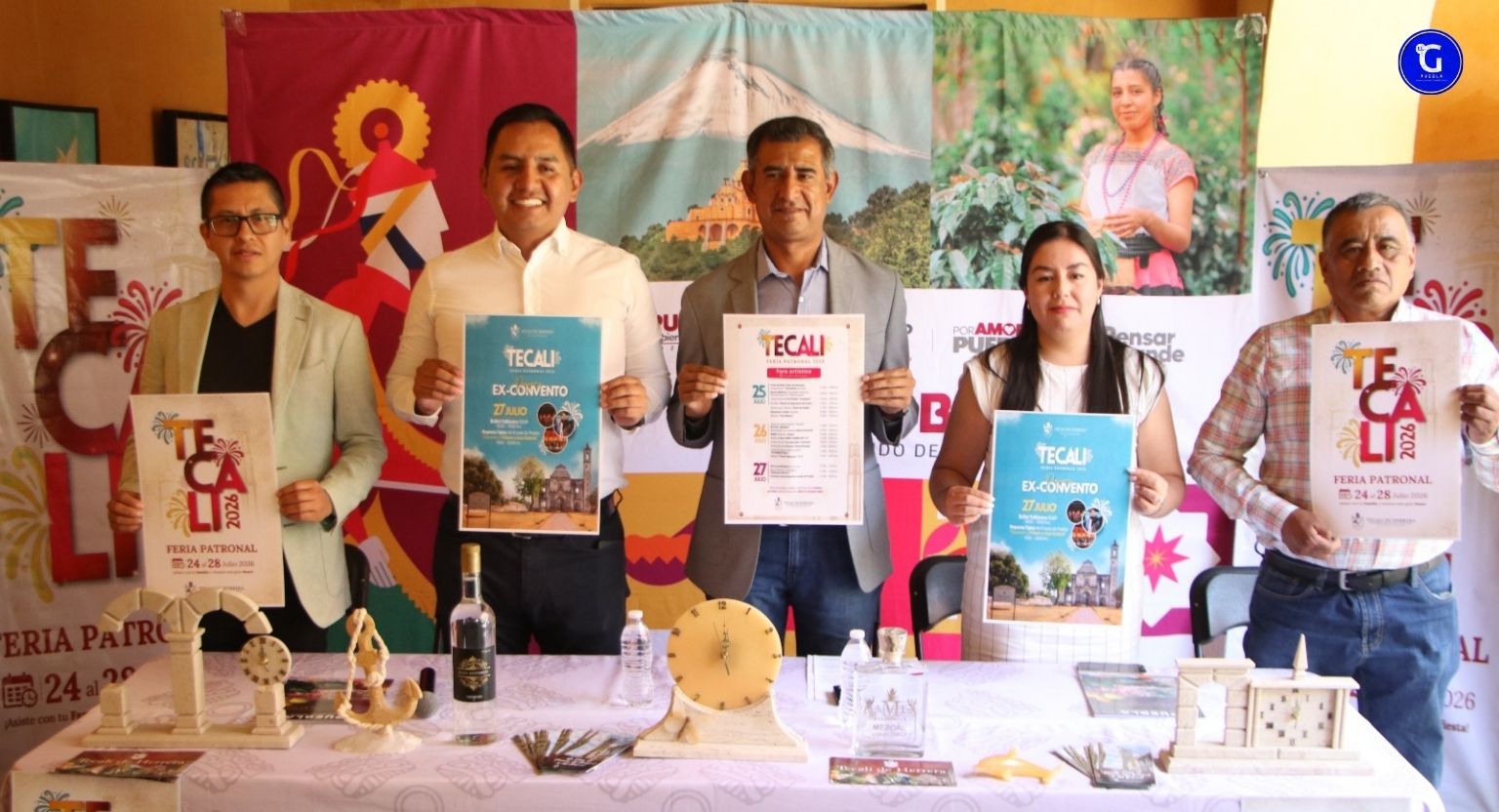 Fomenta Gobierno del Estado de Puebla llegada de turistas en Tecali de Herrera