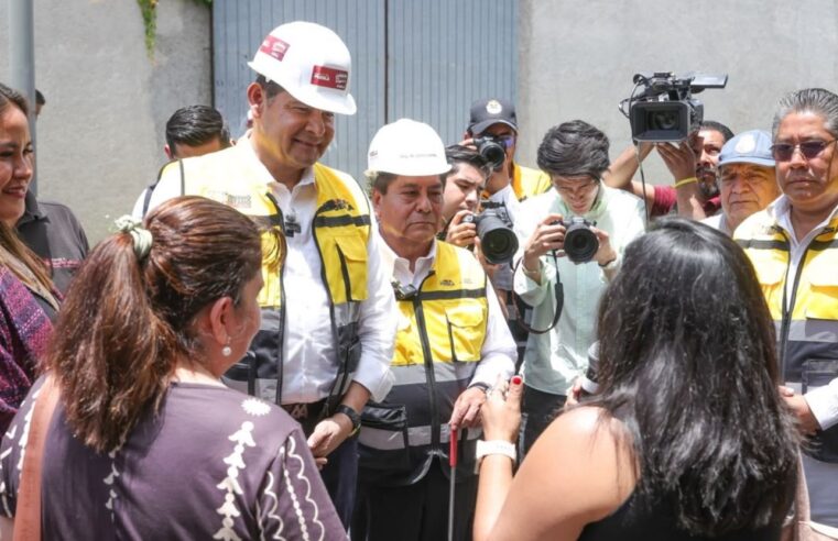 Gobierno Estatal acelera transformación vial en Juntas Auxiliares de Puebla