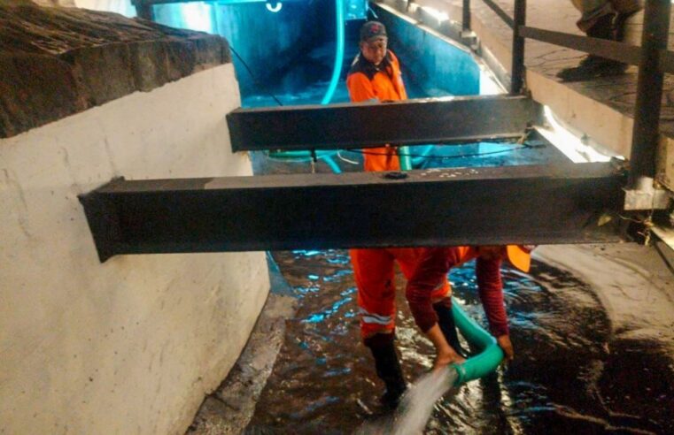 Gobierno de Pepe Chedraui efectuó labores de lavado en el Puente de Bubas