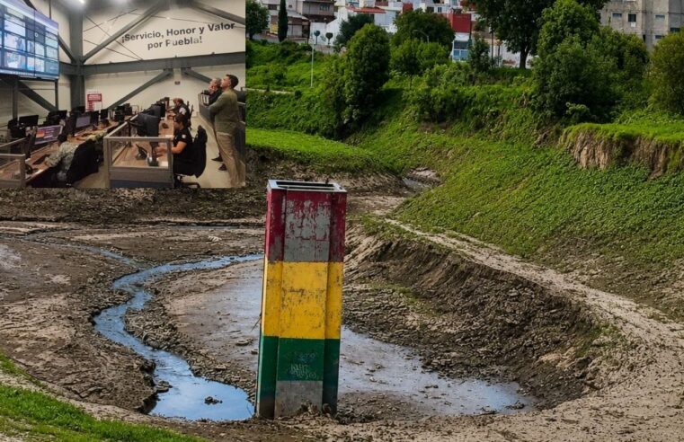 Gobierno de Pepe Chedraui mantiene monitoreo en los vasos reguladores “Puente Negro” y “Santuario” ante el pronóstico de lluvias