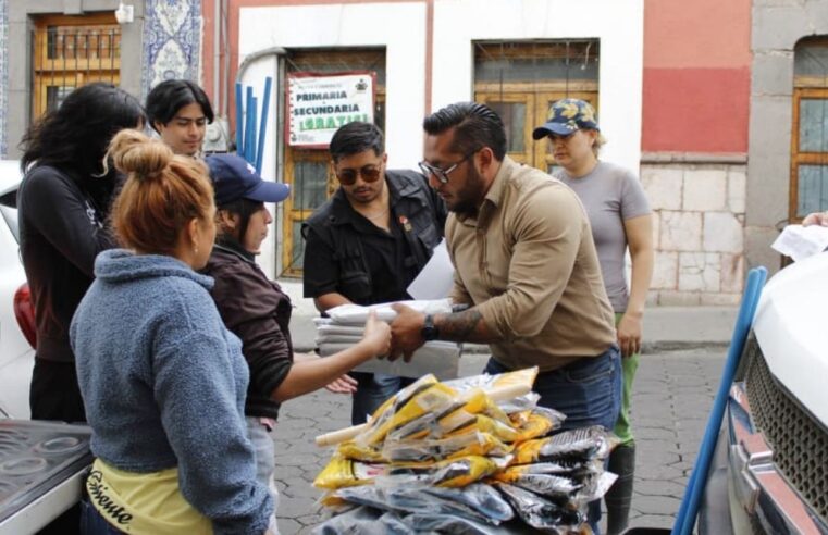 Gobierno de Pepe Chedraui refuerza acciones de apoyo a familias afectadas tras las lluvias del pasado domingo