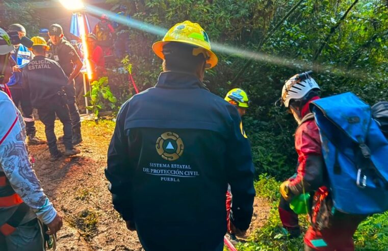 Localiza Protección Civil dos cuerpos en Grutas de Chichicazapa