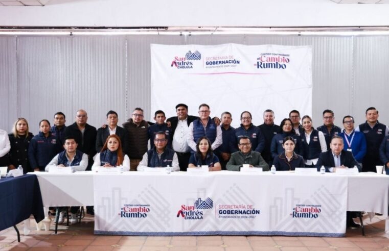 Lupita Cuautle acuerda acciones inmediatas para mejorar los servicios en juntas auxiliares, inspectorías y delegación