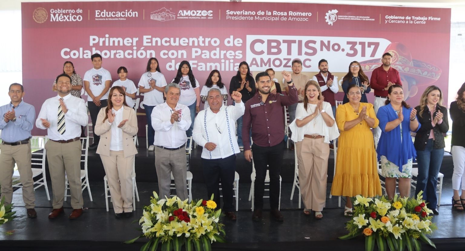 Primera generación del CBTIS No. 317 de Amozoc comienza a escribir su historia