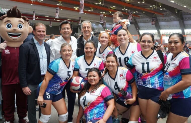 Puebla capital recibe a más de 730 equipos en el Festival Máster de Voleibol
