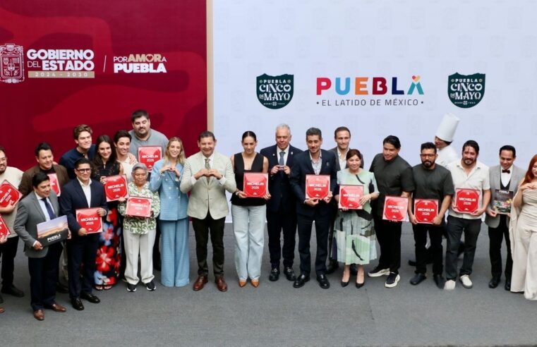 Reconoce Puebla a restaurantes distinguidos por la guía Michelin