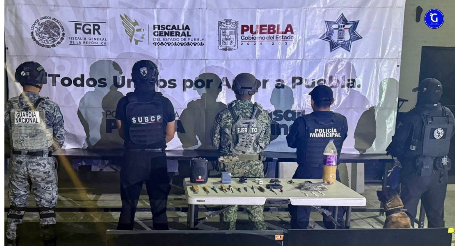 Seguridad Pública Estatal efectúa revisión al penal de Tehuacán