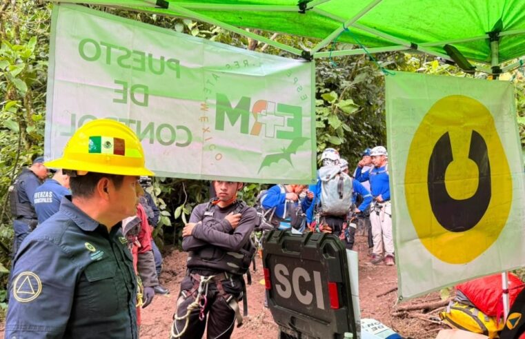 Tras cuatro días de labores, gobierno estatal localiza tres cuerpos extraviados en Chichicazapan