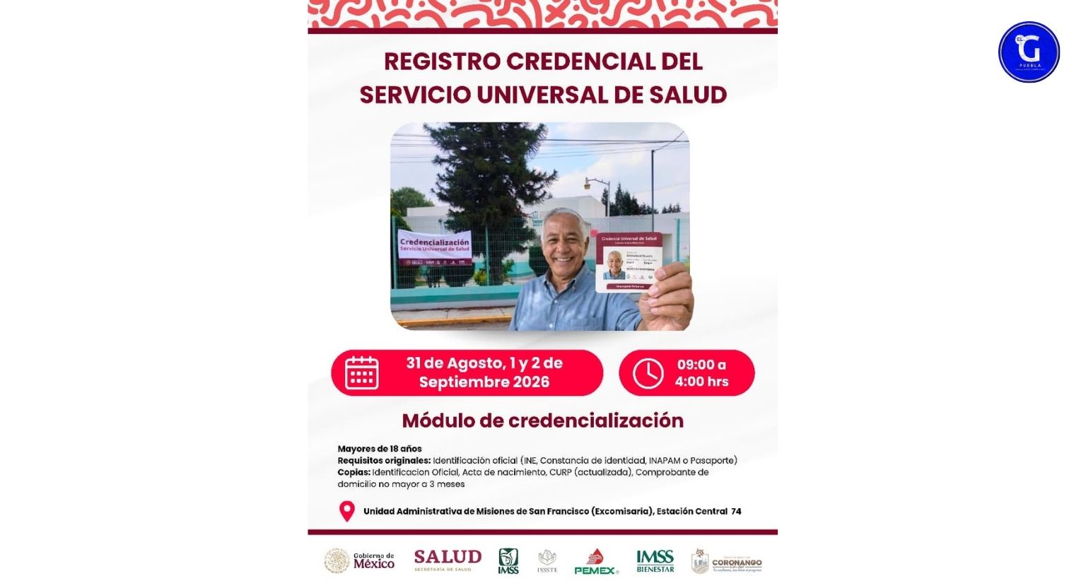 Acercan registro de la Credencial del Servicio Universal de Salud en Misiones de San Francisco