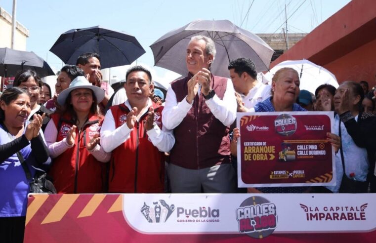 Arranca Pepe Chedraui acciones de mantenimiento vial en la Junta Auxiliar La Resurrección