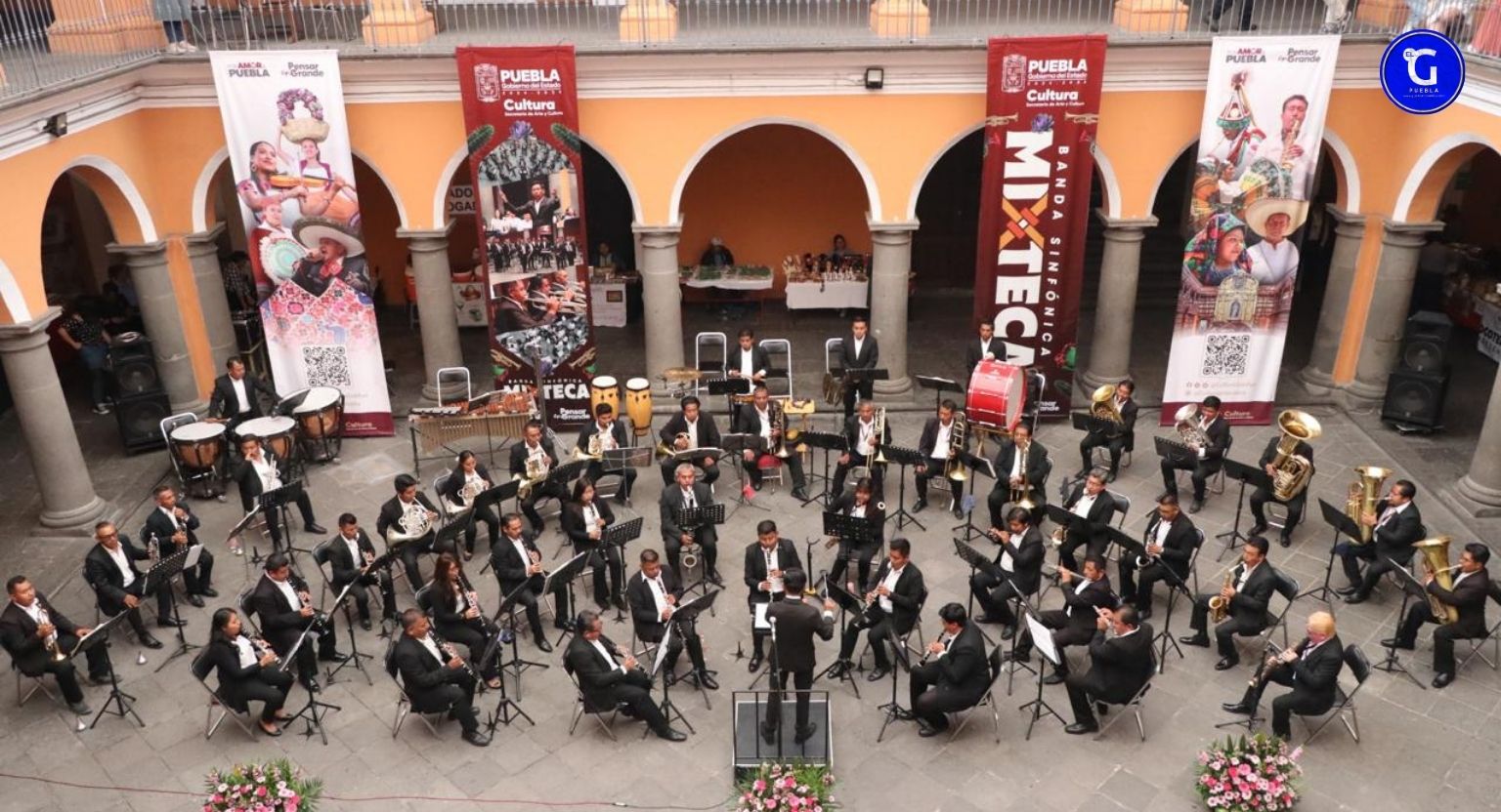 Banda Sinfónica Mixteca celebra 20 años de talento regional poblano