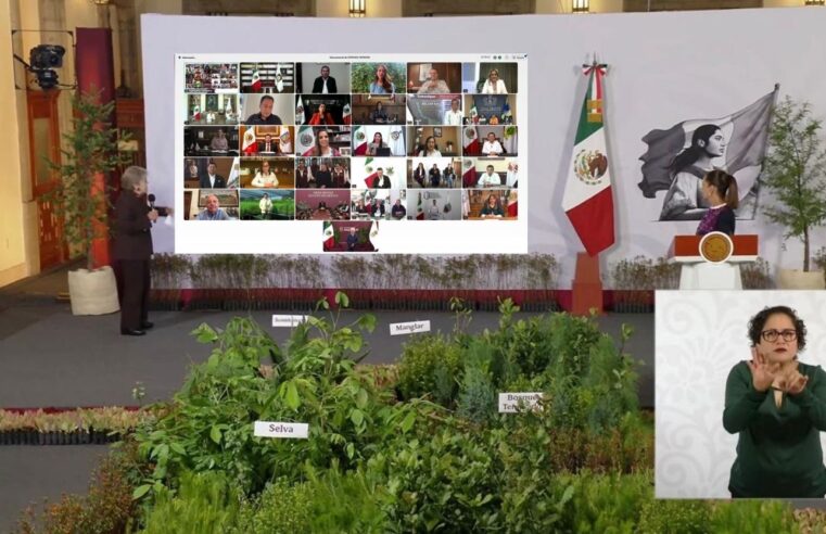 Claudia Sheinbaum arrancará la Jornada Nacional de Reforestación en Puebla