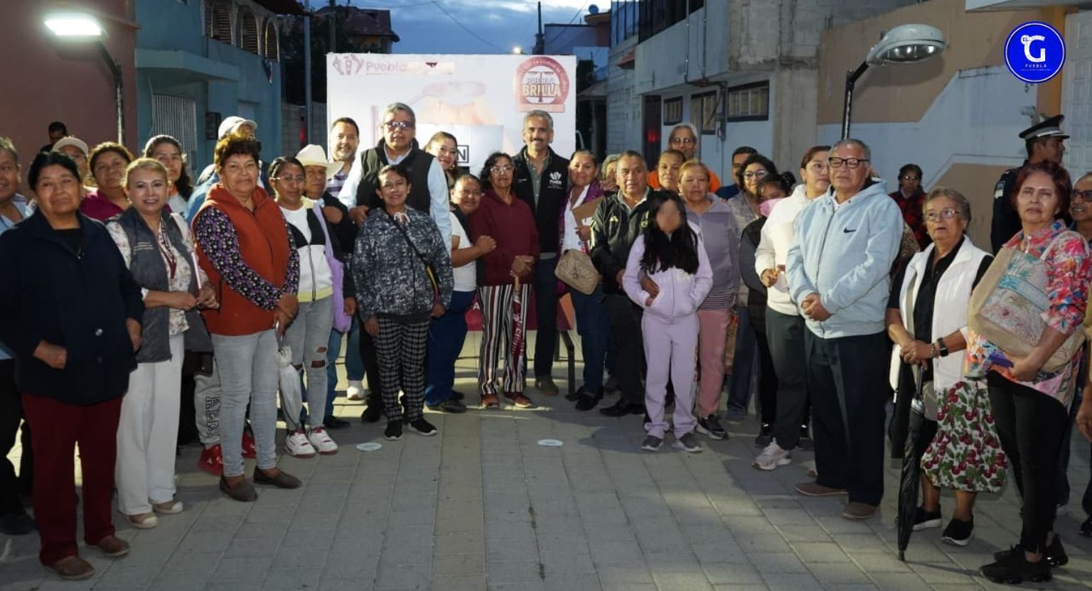 Con Puebla Brilla, Gobierno de Pepe Chedraui moderniza al 100 por ciento el alumbrado en Santa Margarita