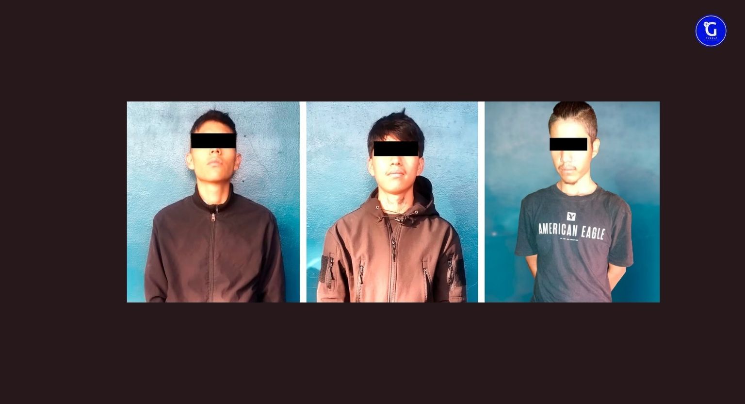 Detiene Policía Estatal a tres hombres armados