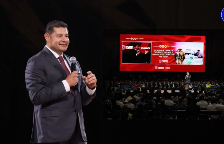 El futuro de Puebla se construye con resultados y de la mano del pueblo: Armenta Mier