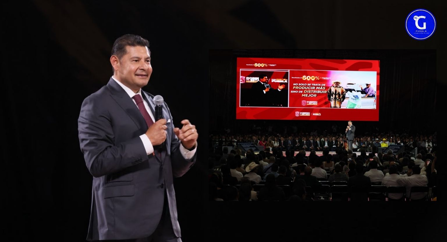 El futuro de Puebla se construye con resultados y de la mano del pueblo: Armenta Mier