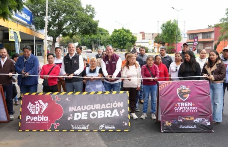 Entrega Pepe Chedraui rehabilitación vial del Bulevar Héroes del 5 de Mayo