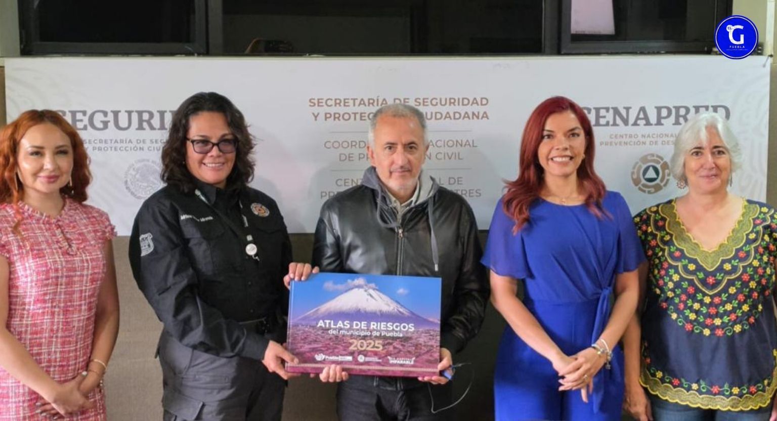 Fortalecen cultura de la prevención con entrega formal del Atlas de Riesgos ante el CENAPRED