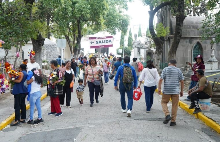 Garantiza Gobierno de Pepe Chedraui mantenimiento en el Panteón Municipal