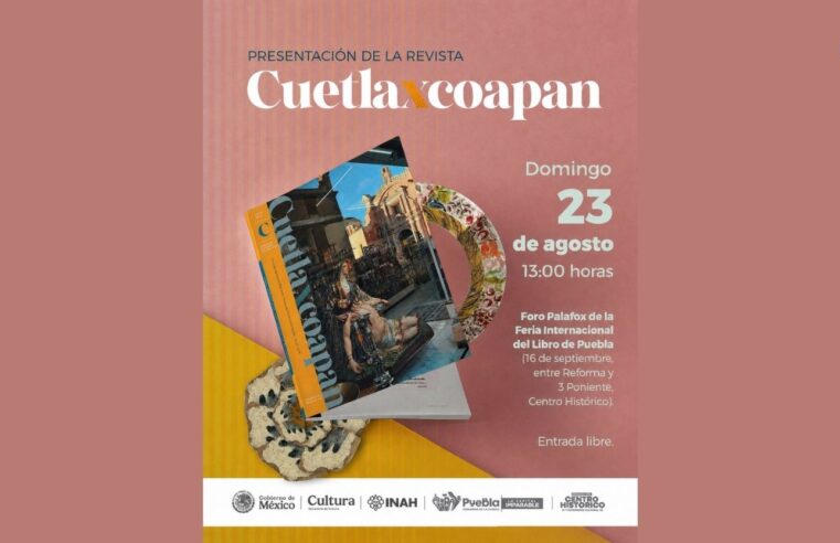 Presenta Pepe Chedraui nuevo número de la revista Cuetlaxcoapan en la FILIP 2026