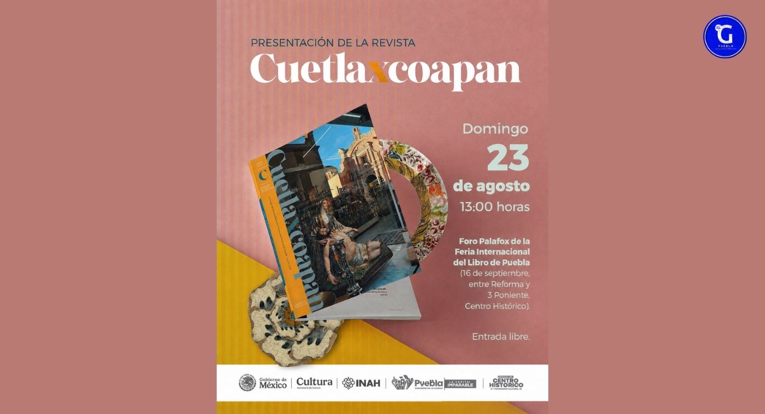 Presenta Pepe Chedraui nuevo número de la revista Cuetlaxcoapan en la FILIP 2026