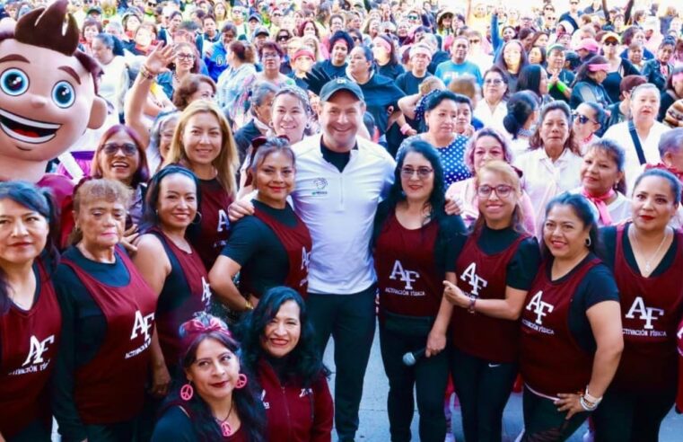 Realiza Gobierno de Pepe Chedraui Activación Física Musicalizada por el Mes de las Personas Adultas Mayores