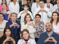 Salud y compromiso Ceci Arellano entrega insumos al hospital de la niñez poblana