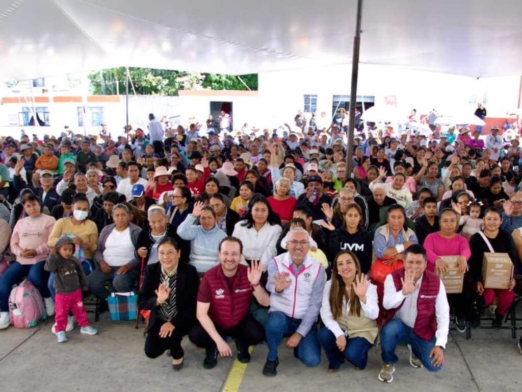 Realizan entrega del programa “Alimentación Imparable” en Santo Tomás Chautla