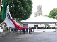 Colocan Bando Solemne de las Fiestas Patrias 2026 en el Palacio Municipal de la Ciudad
