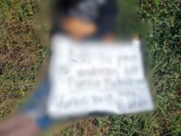 Hallan con narcomensaje el cuerpo de Maria Luisa