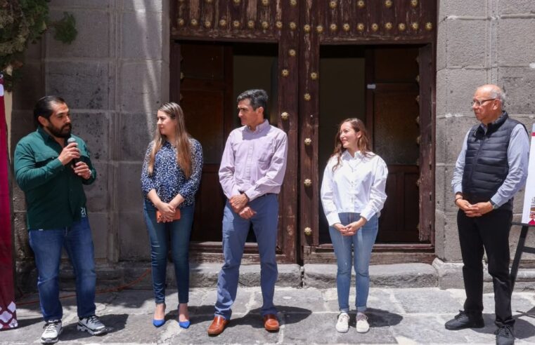 Gobierno de la Ciudad fortalece conservación del patrimonio histórico de Puebla