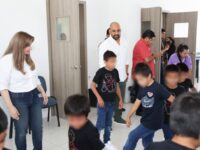 Festeja Ceci Arellano fiestas patrias en Casas de Asistencia del SEDIF