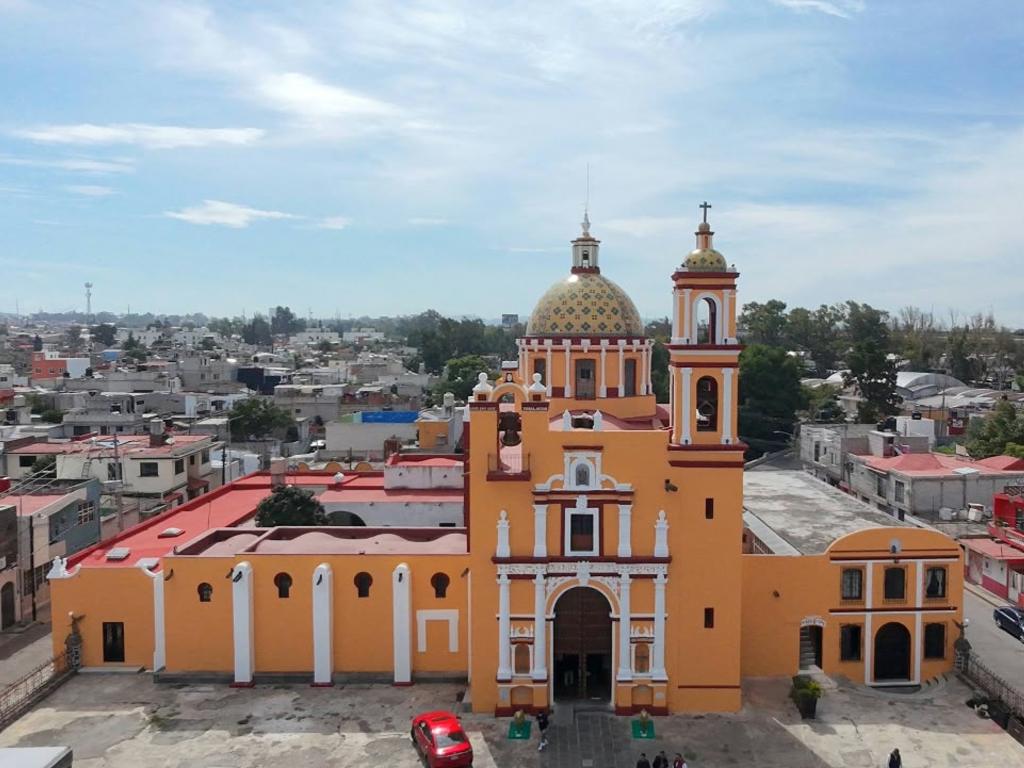 Concluyen trabajos de conservación en el templo de la Junta Auxiliar de San Jerónimo Caleras