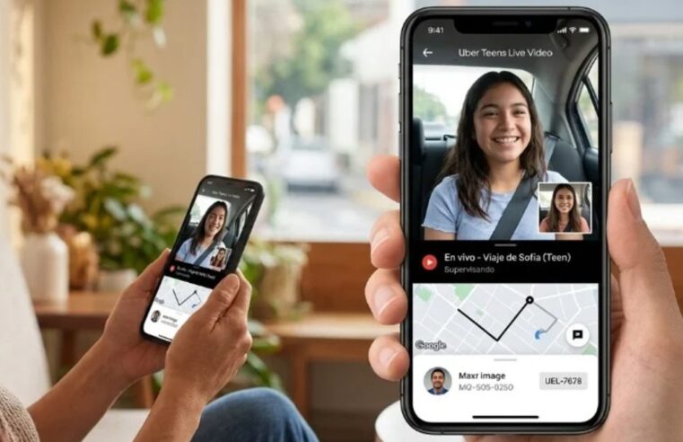 Uber lanza video en vivo para que papás supervisen viajes de adolescentes en México